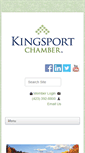 Mobile Screenshot of kingsportchamber.org